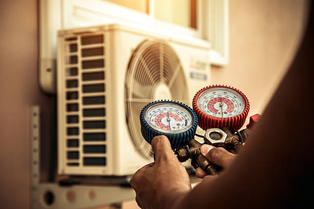 Professional Hvac Maintenance technician working in Fortville, IN